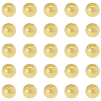 LT Easiyl Lot de 100 perles en laiton de 3,1 mm de diamètre pour hameçons de taille 10 à 12 pour pêche en eau douce et en eau salée Doré - Publicité LT Easiyl Lot de 100 perles en laiton de 3,1 mm de diamètre pour hameçons de taille 10 à 12 pour pêche en eau douce et en eau salée Doré - Publicité