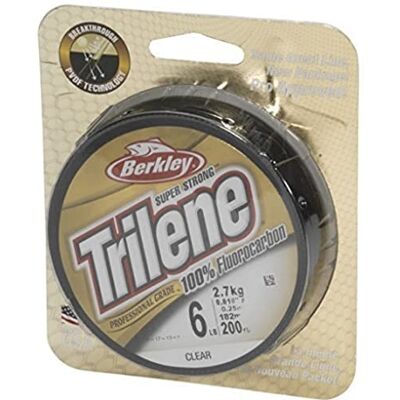 Berkley Trilene Fluorocarbon Leader 25-50 m 0.18 mm 25m Fluorocarbone Ligne de Pêche Invisible Mer Eau Douce Spinning Carnassiers - Publicité Berkley Trilene Fluorocarbon Leader 25-50 m 0.18 mm 25m Fluorocarbone Ligne de Pêche Invisible Mer Eau Douce Spinning Carnassiers - Publicité