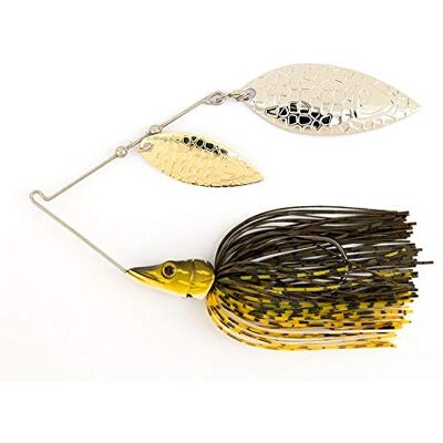 Fox Rage Spinnerbait 28 grs Couleur Pike - Publicité Fox Rage Spinnerbait 28 grs Couleur Pike - Publicité