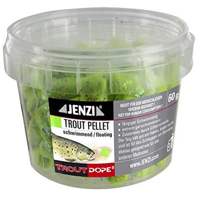 Jenzi Pâte à truite Pellets à pétrir Vert - Publicité Jenzi Pâte à truite Pellets à pétrir Vert - Publicité