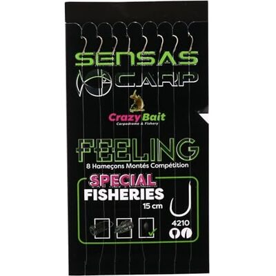 Sensas Hamecons Montes Crazy Bait 4210-15cm H.No.16 D.0.18mm 54485 - Publicité Sensas Hamecons Montes Crazy Bait 4210-15cm H.No.16 D.0.18mm 54485 - Publicité