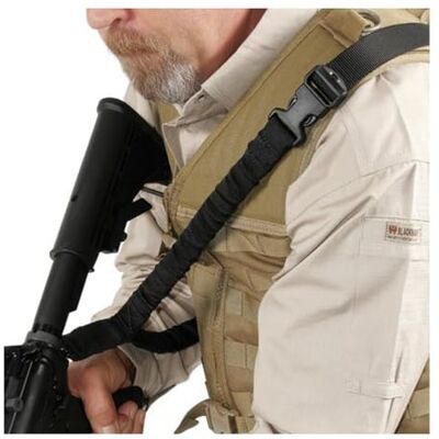 BLACKHAWK! Blackhawk Guns, Slings Single Point Sling, Black - Publicité BLACKHAWK! Blackhawk Guns, Slings Single Point Sling, Black - Publicité
