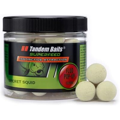 Tandem Baits SuperFeed Fluo Mini Pop-Up Le Calmar Secret, D'appâts pour carpes, Pêche de la Carpe, Peche, Pop-Ups, Bouillette Carpe, Professionnel Accessoires de Pêche Carpe 16mm 70g - Publicité Tandem Baits SuperFeed Fluo Mini Pop-Up Le Calmar Secret, D'appâts pour carpes, Pêche de la Carpe, Peche, Pop-Ups, Bouillette Carpe, Professionnel Accessoires de Pêche Carpe 16mm 70g - Publicité