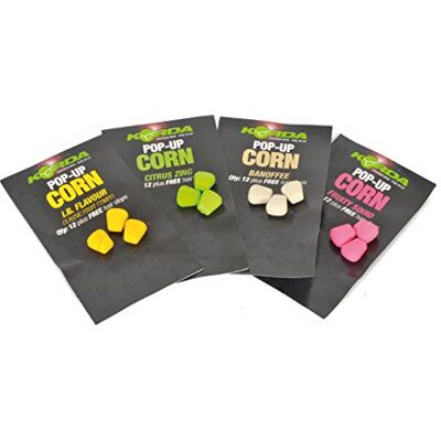 NEW Carp Fishing Fake Banoffee Slow Sink Maize. by Korda - Publicité NEW Carp Fishing Fake Banoffee Slow Sink Maize. by Korda - Publicité