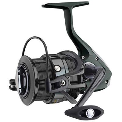 Cormoran VeyCor Feeder 4PiF Moulinet de pêche 6000 Noir Main gauche 3 roulements à billes en acier X-Wind Line Enroulement rapide QD avec disques de frein en carbone Poignée en aluminium Récupération - Publicité Cormoran VeyCor Feeder 4PiF Moulinet de pêche 6000 Noir Main gauche 3 roulements à billes en acier X-Wind Line Enroulement rapide QD avec disques de frein en carbone Poignée en aluminium Récupération - Publicité
