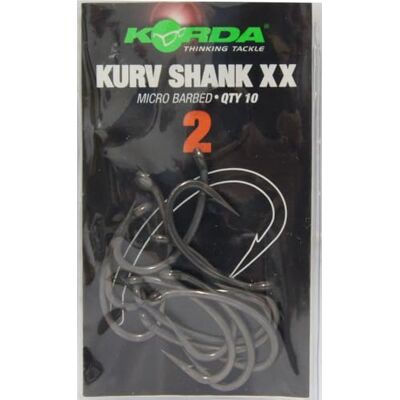 HAMECON KORDA Kurv Shank XX 10 pieces Size 2 - Publicité HAMECON KORDA Kurv Shank XX 10 pieces Size 2 - Publicité