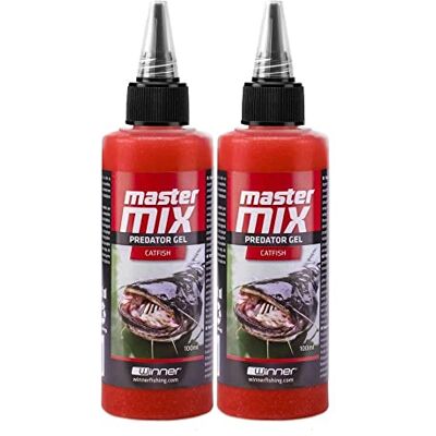 Tandem Baits Attractant Gel pour Appâts De Pêche Poissons Prédateurs Master Mix Predator Gel 100 ML Set De 2 Silure - Publicité Tandem Baits Attractant Gel pour Appâts De Pêche Poissons Prédateurs Master Mix Predator Gel 100 ML Set De 2 Silure - Publicité