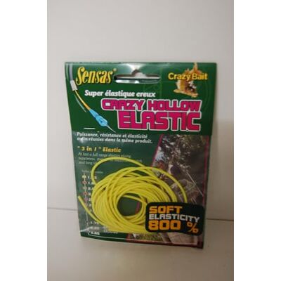 SENSAS ELASTIQUE CRAZY HOLLOW - Publicité SENSAS ELASTIQUE CRAZY HOLLOW - Publicité