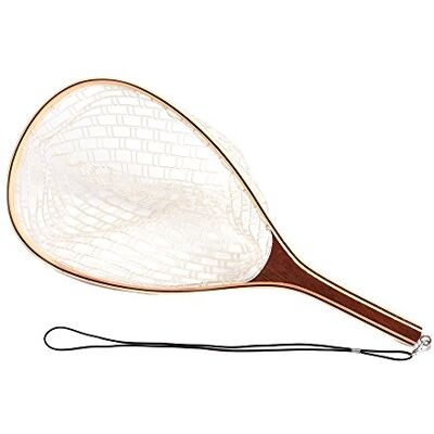LIXADA Épuisette pour pêche à la Mouche avec Manche en Bois Longueur : 6 cm Matériau Net : Caoutchouc/Nylon (Filet en Caoutchouc) - Publicité LIXADA Épuisette pour pêche à la Mouche avec Manche en Bois Longueur : 6 cm Matériau Net : Caoutchouc/Nylon (Filet en Caoutchouc) - Publicité
