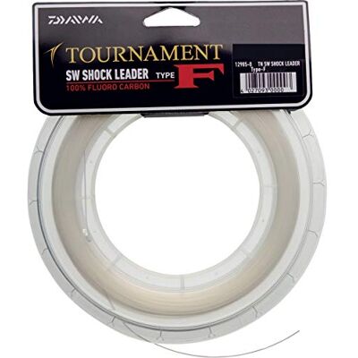 Daiwa Fluorocarbone Tournament Shock Leader Fluoro 50m D.0.90mm R.42.5kg-90lb Translucent 12956090 - Publicité Daiwa Fluorocarbone Tournament Shock Leader Fluoro 50m D.0.90mm R.42.5kg-90lb Translucent 12956090 - Publicité