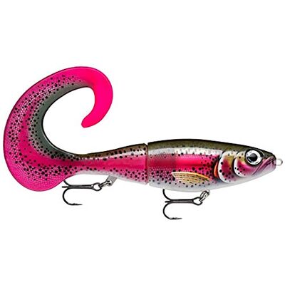 Rapala Leurre de Pêche X-Rap Otus Matériel de Pêche avec Corps ABS et Queue Souple PVC Leurre Pêche d'Eau Douce Profondeur de Nage 0,5 à 1m 17cm/40g- Fabriqué en Estonie Live Rainbow Trout - Publicité Rapala Leurre de Pêche X-Rap Otus Matériel de Pêche avec Corps ABS et Queue Souple PVC Leurre Pêche d'Eau Douce Profondeur de Nage 0,5 à 1m 17cm/40g- Fabriqué en Estonie Live Rainbow Trout - Publicité