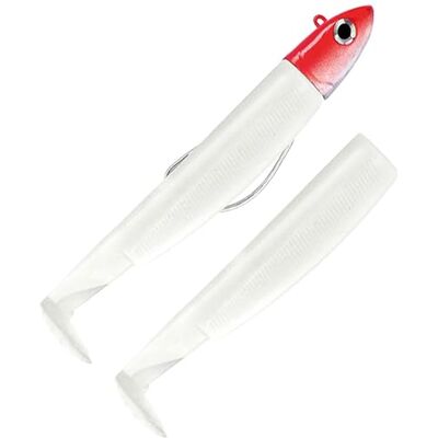 Fiiish Combo Off Shore Black Minnow No.3-12cm 25g Blanc Tete Rouge BM503 - Publicité Fiiish Combo Off Shore Black Minnow No.3-12cm 25g Blanc Tete Rouge BM503 - Publicité