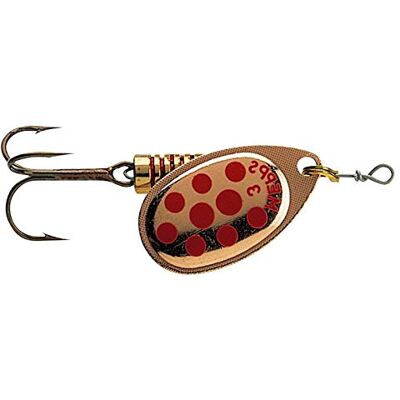 Mepps-spinner aglia cuillère de pêche cuivre/rouge taille 1–3,5 g - Publicité Mepps-spinner aglia cuillère de pêche cuivre/rouge taille 1–3,5 g - Publicité