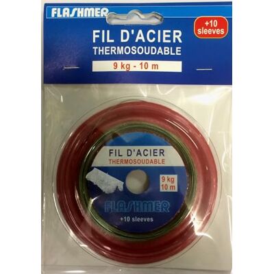 Fil d'acier flashmer thermosoudable, 10 mt- 9 kg - Publicité Fil d'acier flashmer thermosoudable, 10 mt- 9 kg - Publicité