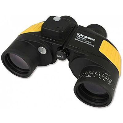 Plastimo TOPOMARINE Binoculars RESC 7X50 Compass - Publicité Plastimo TOPOMARINE Binoculars RESC 7X50 Compass - Publicité