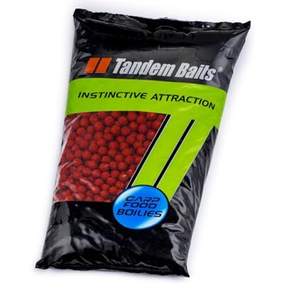 Tandem Baits Bouillettes Pêche À La Carpe Carp Food Boilies 18 mm 10 kg Fraise Parfaite - Publicité Tandem Baits Bouillettes Pêche À La Carpe Carp Food Boilies 18 mm 10 kg Fraise Parfaite - Publicité
