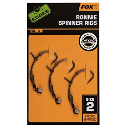 FOX EDGES RONNIE SPINNER RIG MEDIUM CURVE 2 - Publicité FOX EDGES RONNIE SPINNER RIG MEDIUM CURVE 2 - Publicité