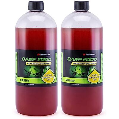 Tandem Baits Attractant Liquide Booster Pêche À La Carpe 1 L Euro Booster XXL - Publicité Tandem Baits Attractant Liquide Booster Pêche À La Carpe 1 L Euro Booster XXL - Publicité