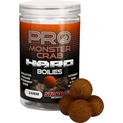 StarBaits Bouillettes Pro Monster Crab Hard Baits 200g D.24mm Marron 64381 - Publicité StarBaits Bouillettes Pro Monster Crab Hard Baits 200g D.24mm Marron 64381 - Publicité