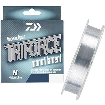 Daiwa Nylon Triforce 25/100 270M Grey TF27025GRY - Publicité Daiwa Nylon Triforce 25/100 270M Grey TF27025GRY - Publicité