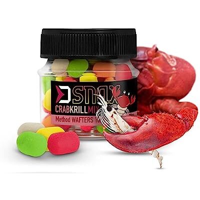 Delphin - Appât MIX D SNAX WAFT 10x7mm/20g - Publicité Delphin - Appât MIX D SNAX WAFT 10x7mm/20g - Publicité
