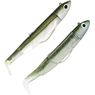Fiiish Double Combo Off Shore Black Minnow No.1-7cm 6g Kaki Ghost Minnow BM3035 - Publicité Fiiish Double Combo Off Shore Black Minnow No.1-7cm 6g Kaki Ghost Minnow BM3035 - Publicité