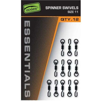 Fox Edges Essentials Spinner Swivels Size 11 mat zwart OneSize - Publicité Fox Edges Essentials Spinner Swivels Size 11 mat zwart OneSize - Publicité