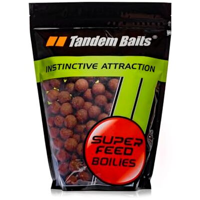 Tandem Baits SuperFeed Boilies Chili & Robin Red Bouillette Carpe Article de Pêche Accessoire Matériel 18 mm 1 kg - Publicité Tandem Baits SuperFeed Boilies Chili & Robin Red Bouillette Carpe Article de Pêche Accessoire Matériel 18 mm 1 kg - Publicité