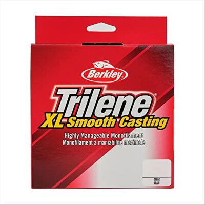 Berkley Trilene® XL® Ligne de pêche monofilament Transparente 7,7 kg 914 m Convient pour Les environnements d'eau Douce - Publicité Berkley Trilene® XL® Ligne de pêche monofilament Transparente 7,7 kg 914 m Convient pour Les environnements d'eau Douce - Publicité