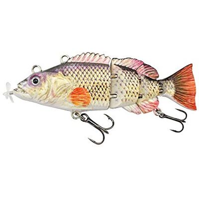 ods lure Leurre de Natation robotique 3.9 "Leurres électriques USB Rechargeable LED Light 4 Segment Articulé Swimbait - Publicité ods lure Leurre de Natation robotique 3.9 "Leurres électriques USB Rechargeable LED Light 4 Segment Articulé Swimbait - Publicité