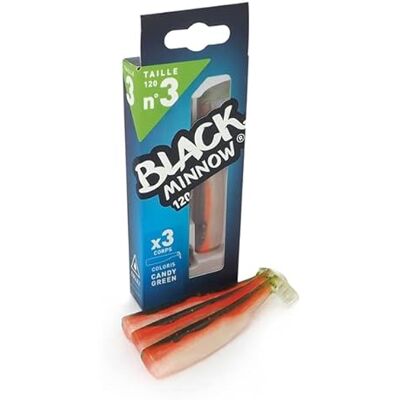 Fiiish Corps Black Minnow No.3-12cm 10g Candy Green UV Glow BM961 - Publicité Fiiish Corps Black Minnow No.3-12cm 10g Candy Green UV Glow BM961 - Publicité