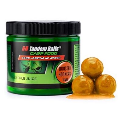 Tandem Baits Carp Food Boosted Hookers Jus d'ananas, D'appâts pour carpes, Pêche de la Carpe, Peche, Pop-Ups, Bouillette Carpe, Professionnel Accessoires de Pêche Carpe 18mm 300g - Publicité Tandem Baits Carp Food Boosted Hookers Jus d'ananas, D'appâts pour carpes, Pêche de la Carpe, Peche, Pop-Ups, Bouillette Carpe, Professionnel Accessoires de Pêche Carpe 18mm 300g - Publicité