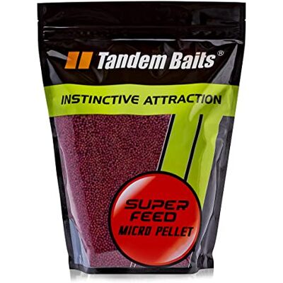 Tandem Baits Pellets D’Amorçage Pêche À La Carpe Method Feeder SuperFeed Micro Pellet 2 mm 1 kg Chilli Robin Red - Publicité Tandem Baits Pellets D’Amorçage Pêche À La Carpe Method Feeder SuperFeed Micro Pellet 2 mm 1 kg Chilli Robin Red - Publicité