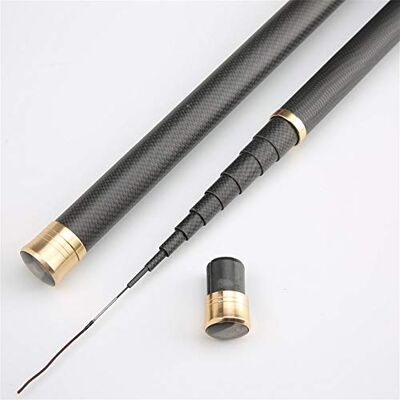 DPZCBH Canne A Peche Carbone Super Light Dur en Fibre de Carbone, Canne à pêche à la Main Canne à pêche télescopique 2,7M 3,6M 3,9M 5 M 5,4M 6,3M 7,2M 8M 9M 10M Flux Rod (Color : Black, Size : 10m) - Publicité DPZCBH Canne A Peche Carbone Super Light Dur en Fibre de Carbone, Canne à pêche à la Main Canne à pêche télescopique 2,7M 3,6M 3,9M 5 M 5,4M 6,3M 7,2M 8M 9M 10M Flux Rod (Color : Black, Size : 10m) - Publicité