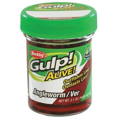 Berkley Gulp Alive Petits vers de terre vivants Rouge Twin Pack - Publicité Berkley Gulp Alive Petits vers de terre vivants Rouge Twin Pack - Publicité