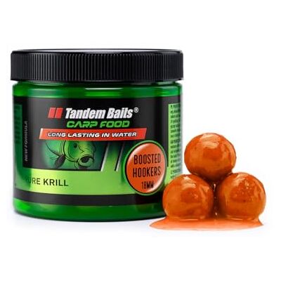 Tandem Baits Carp Food Boosted Hookers Krill Pur, D'appâts pour carpes, Pêche de la Carpe, Peche, Pop-Ups, Bouillette Carpe, Professionnel Accessoires de Pêche Carpe 18mm 300g - Publicité Tandem Baits Carp Food Boosted Hookers Krill Pur, D'appâts pour carpes, Pêche de la Carpe, Peche, Pop-Ups, Bouillette Carpe, Professionnel Accessoires de Pêche Carpe 18mm 300g - Publicité