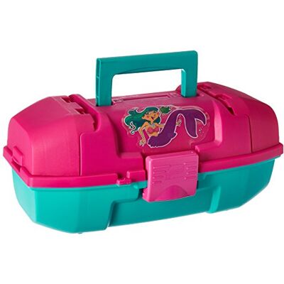 Plano Frabill Plano Youth Mermaid Boîte d'accessoires, Magenta/bleu sarcelle - Publicité Plano Frabill Plano Youth Mermaid Boîte d'accessoires, Magenta/bleu sarcelle - Publicité