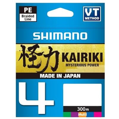 Shimano Line Kairiki 4 Fil de pêche Multi C 300 m 0,23 mm 18,6 kg - Publicité Shimano Line Kairiki 4 Fil de pêche Multi C 300 m 0,23 mm 18,6 kg - Publicité