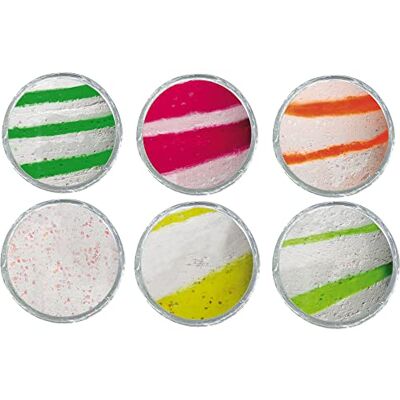 Pâte appât phosphorescente pour truite Berkley Powerbait, vert/blanc - Publicité Pâte appât phosphorescente pour truite Berkley Powerbait, vert/blanc - Publicité
