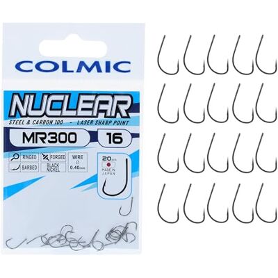 Colmic Hameçons Nuclear Mr300 Modèle: N°16 - Publicité Colmic Hameçons Nuclear Mr300 Modèle: N°16 - Publicité
