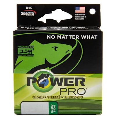 POWER PRO PowerPro 213,4 kg X 1300 YD. Vert Unisexe, Blanc, Taille Unique - Publicité POWER PRO PowerPro 213,4 kg X 1300 YD. Vert Unisexe, Blanc, Taille Unique - Publicité