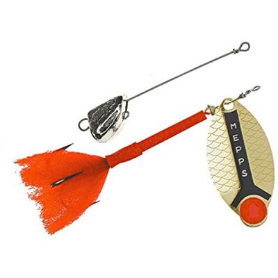 Spinner – Mepps lusox avec Puschel or Taille 1–11,50 g... Publicité Spinner – Mepps lusox avec Puschel or Taille 1–11,50 g... Publicité
