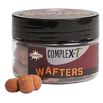 Dynamite Baits Bouillettes Wafters Complex-T Dumbells 60g D.15mm - Publicité Dynamite Baits Bouillettes Wafters Complex-T Dumbells 60g D.15mm - Publicité