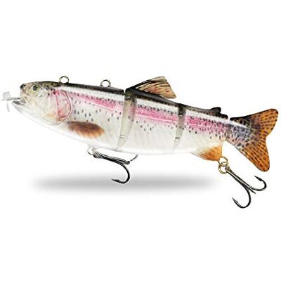 ODS lure Leurre de Natation robotisé Lumière LED Rechargeable USB Appât de Natation Multi articulé 4 Segments Leurre de pêche électrique Auto-propulsé Inteli - Publicité ODS lure Leurre de Natation robotisé Lumière LED Rechargeable USB Appât de Natation Multi articulé 4 Segments Leurre de pêche électrique Auto-propulsé Inteli - Publicité