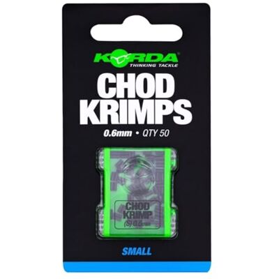 Korda Chod Krimps ,6 mm Composants QC à changement rapide pour la pêche à la carpe Connexions durables et bien rangées Lot de 5 matériel de pêche - Publicité Korda Chod Krimps ,6 mm Composants QC à changement rapide pour la pêche à la carpe Connexions durables et bien rangées Lot de 5 matériel de pêche - Publicité