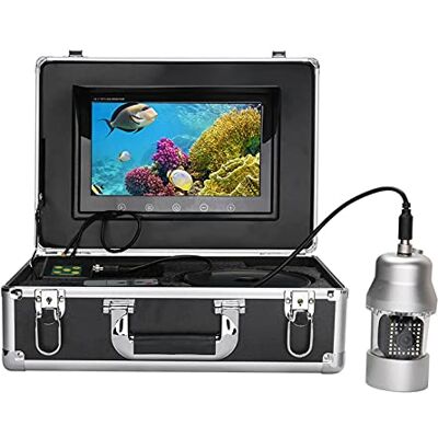 OTENC Caméra de pêche sous-marine, Vidéo de pêche vidéo de pêche sous-marine de 10 pouces 38 LE Caméra tournante DS 360 degrés 20m 50m 100m,Vision claire dans toutes les conditions(38 LEDs 50M cable) - Publicité OTENC Caméra de pêche sous-marine, Vidéo de pêche vidéo de pêche sous-marine de 10 pouces 38 LE Caméra tournante DS 360 degrés 20m 50m 100m,Vision claire dans toutes les conditions(38 LEDs 50M cable) - Publicité