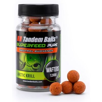 Tandem Baits SuperFeed Pure Wafters Krill Arctique, D'appâts pour carpes, Pêche de la Carpe, Peche, Pop-Ups, Bouillette Carpe, Professionnel Accessoires de Pêche Carpe 12mm 30g - Publicité Tandem Baits SuperFeed Pure Wafters Krill Arctique, D'appâts pour carpes, Pêche de la Carpe, Peche, Pop-Ups, Bouillette Carpe, Professionnel Accessoires de Pêche Carpe 12mm 30g - Publicité