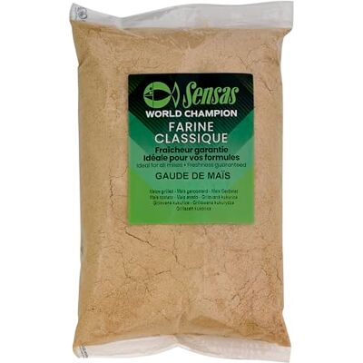 Sensas Amorce Gaude De mais 1Kg 86130 - Publicité Sensas Amorce Gaude De mais 1Kg 86130 - Publicité