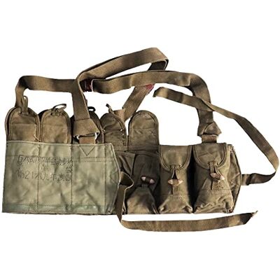 Generic Vietnam War SKS Chest Rig Field Gear SKS Bandoliers Pochette en toile originale Chine - Publicité Generic Vietnam War SKS Chest Rig Field Gear SKS Bandoliers Pochette en toile originale Chine - Publicité