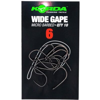 Korda Wide Gape B Hameçon à carpe sans barbillon 4 - Publicité Korda Wide Gape B Hameçon à carpe sans barbillon 4 - Publicité